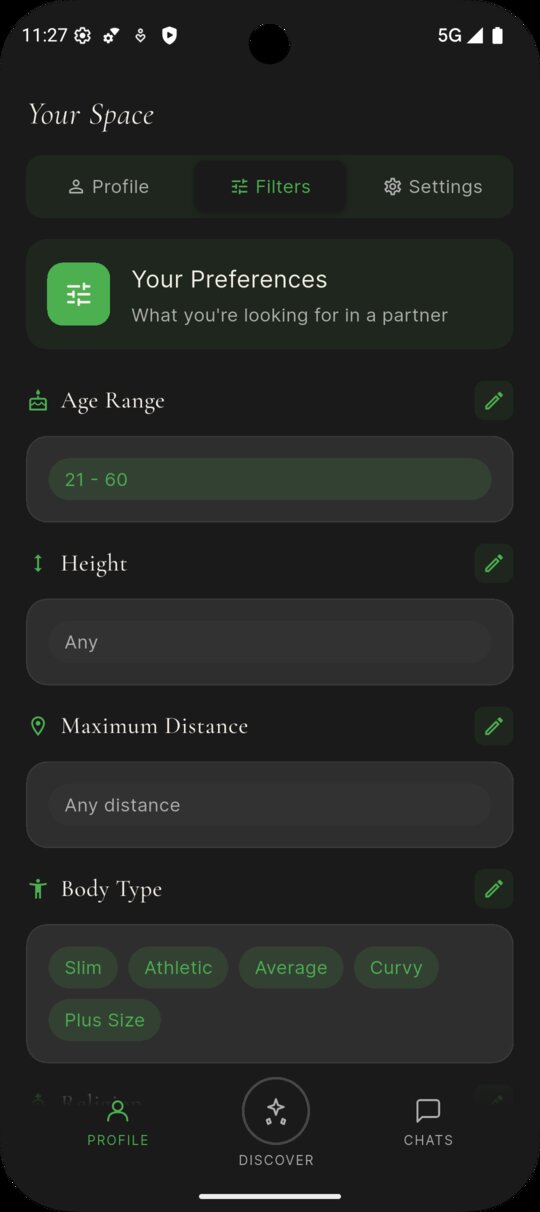 Profile view with video