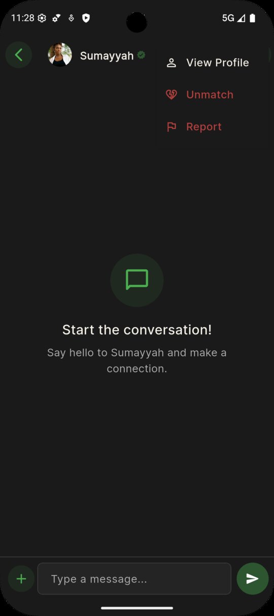 Women's match selection